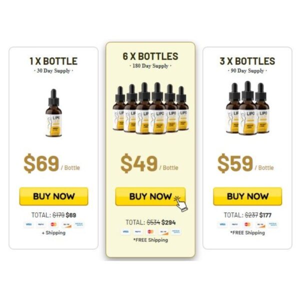 cost of lipo slim drops - Image 2