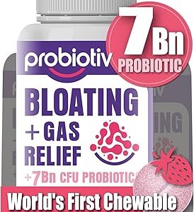 BiOptimizers Probiotic Breakthrough, Proteolytic Prebiotics & Probiotics Supplement Ã¢â‚¬â€œ Lactobacillus Plantarum OM for Immune, Bloating & Gut Relief Support, 60 Vegan Capsules