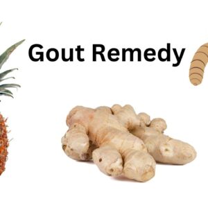 pineapple ginger and turmeric tonic for gout relief attack or sufferers